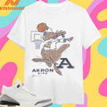 Akron Zip Basketball Cartoon Shirts