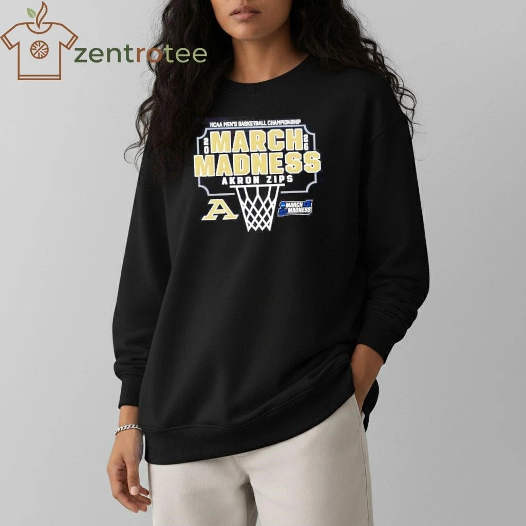Akron Zips 2026 NCAA Men’s Basketball Tournament March Madness tee