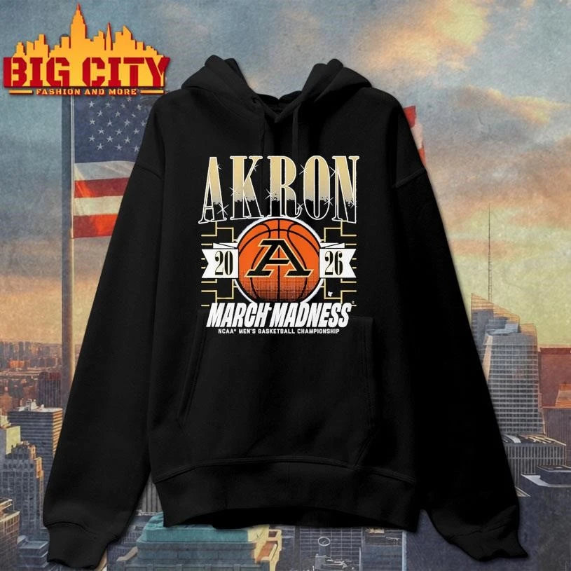 Akron Zips MBB 2026 March Madness Shirt