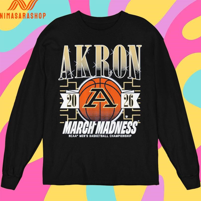 Akron Zips Mbb 2026 March Madness Ncaa Men’s Basketball Championship Shirts