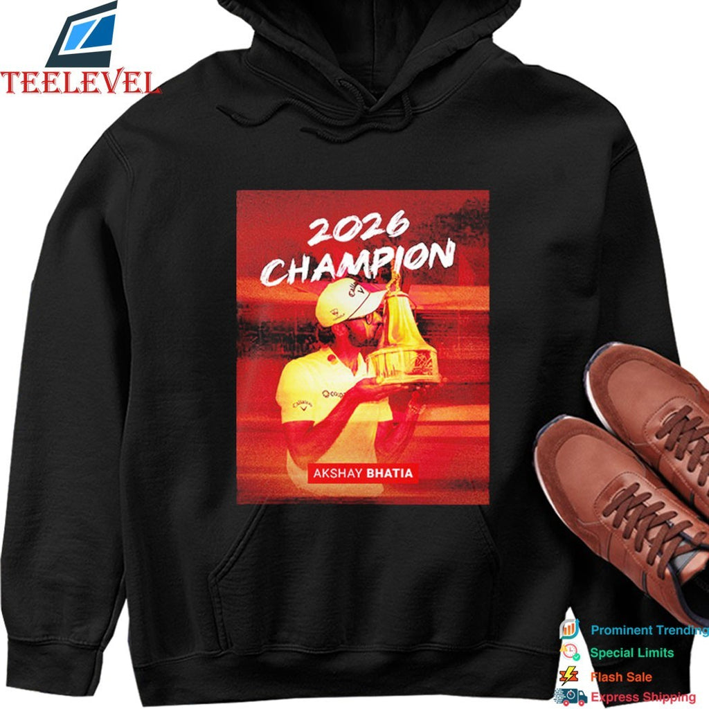 Akshay Bhatia Champions Arnold Palmer Invitational 2026 PGA Tour Trophy T-shirts