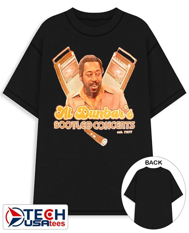 Al Dunbar’s Bootleg Concerts est. 1977 shirt