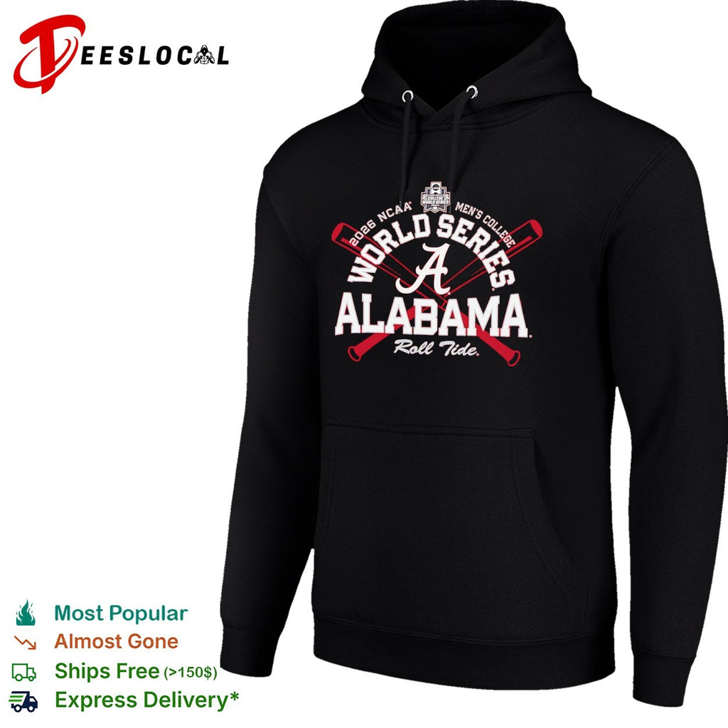 Alabama Crimson Tide NCAA Men’s College World Series 2026 shirt