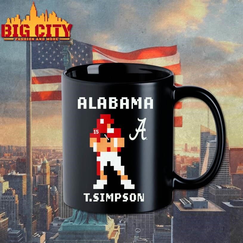 Alabama Football Ty Simpson Retro Baller 2025 Shirt