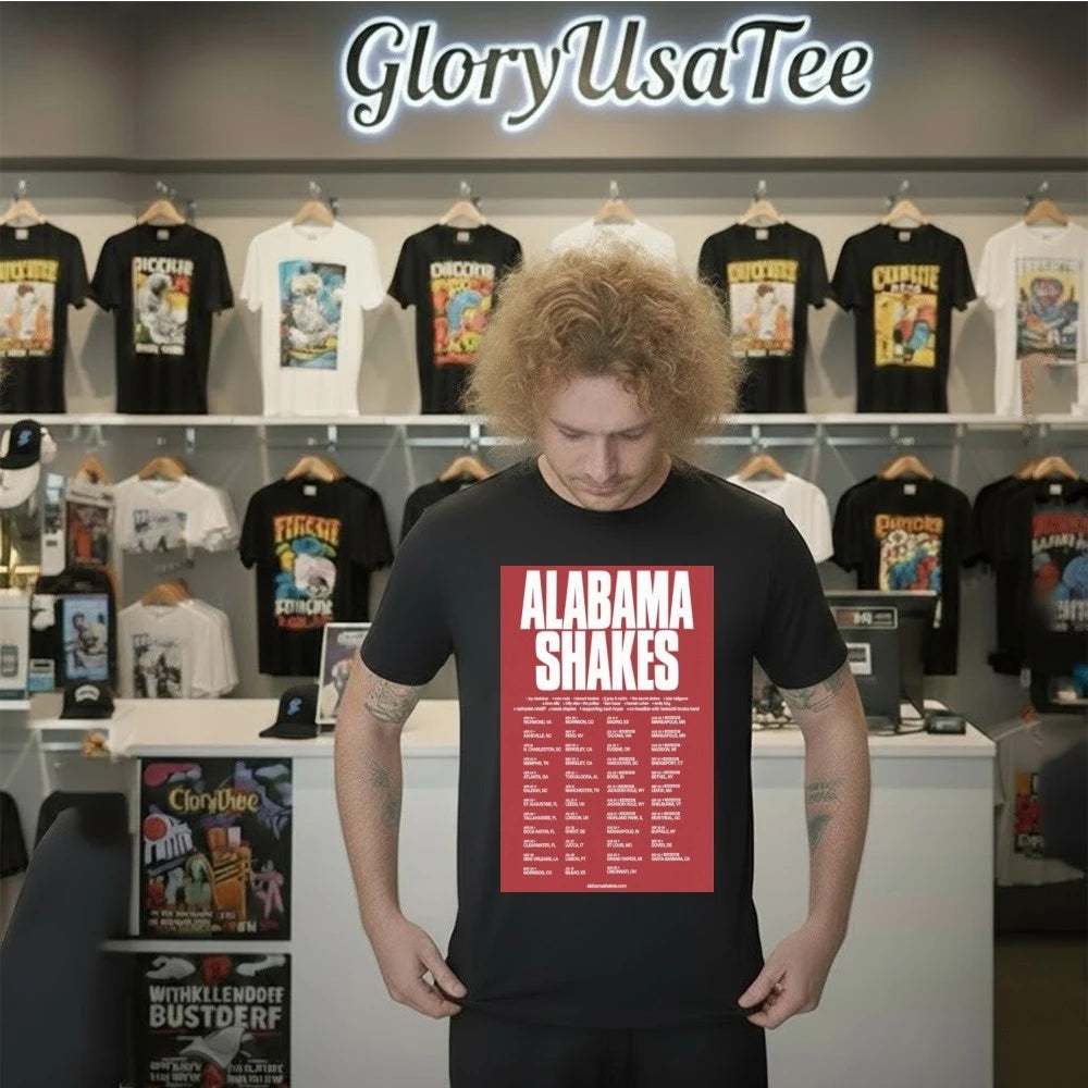 Alabama Shakes New Tour 2026 Poster Shirt