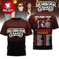 Alabama Shakes USA 2026 Tour Rock Band Concert Dates Two Sided Shirt