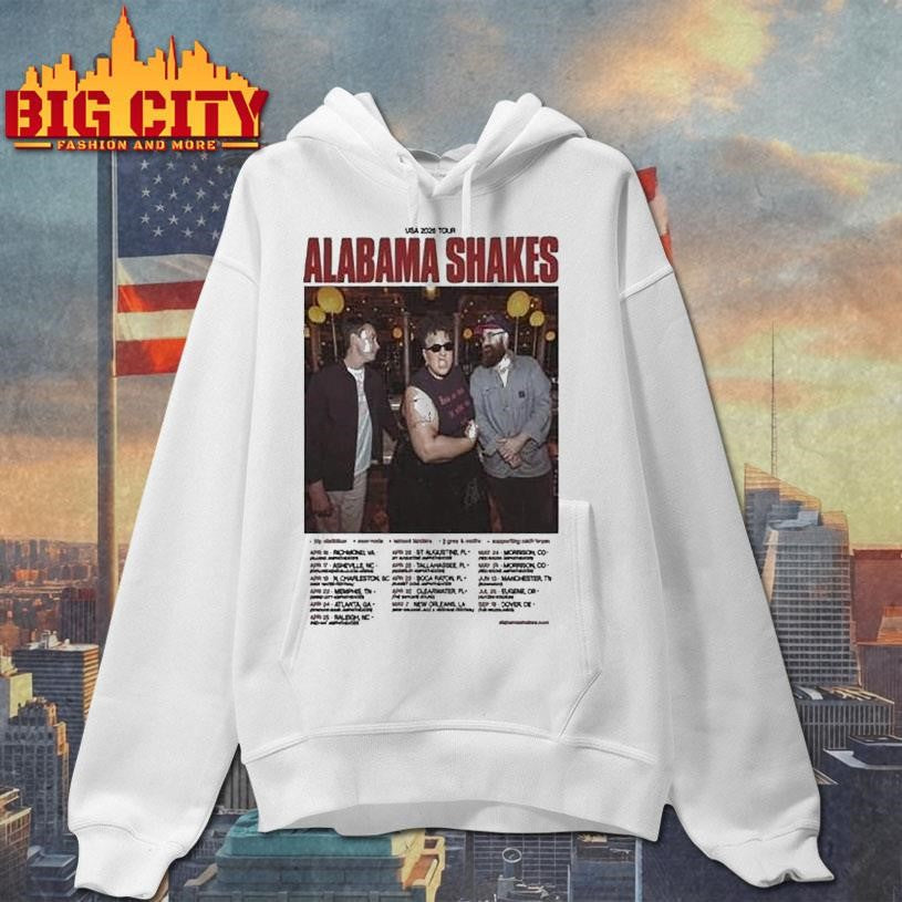 Alabama Shakes Usa Tour 2026 Shirt
