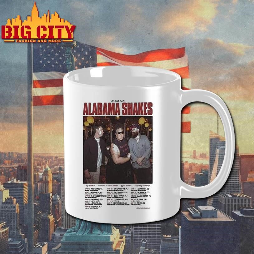Alabama Shakes Usa Tour 2026 Shirt
