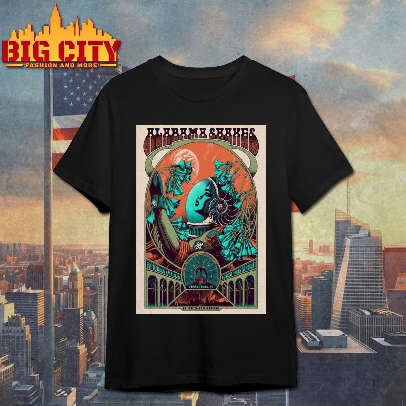 Alabama Skakes On Sep 17 2025 In Forest Hills NY Tour Poster Shirt