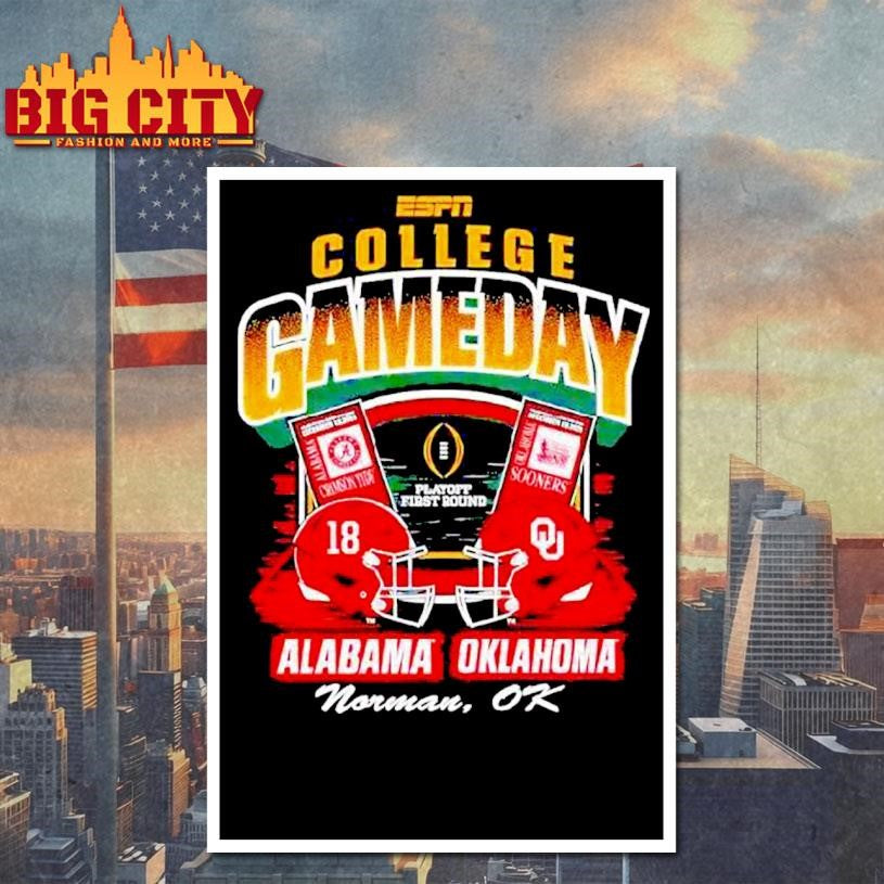 Alabama Vs. Oklahoma 1st Round Ticket Shirt