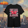 Alabama vs Indiana 2025 2026 Rose Bowl Game Helmet Matchup Shirt
