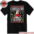 Alaskan Malamute Christmas Tree Decorations Dog Lover Xmas Shirt