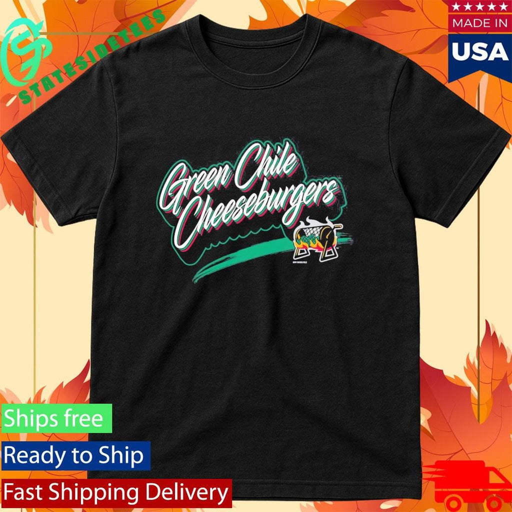 Albuquerque Isotopes Green Chile Cheeseburgers Shirt