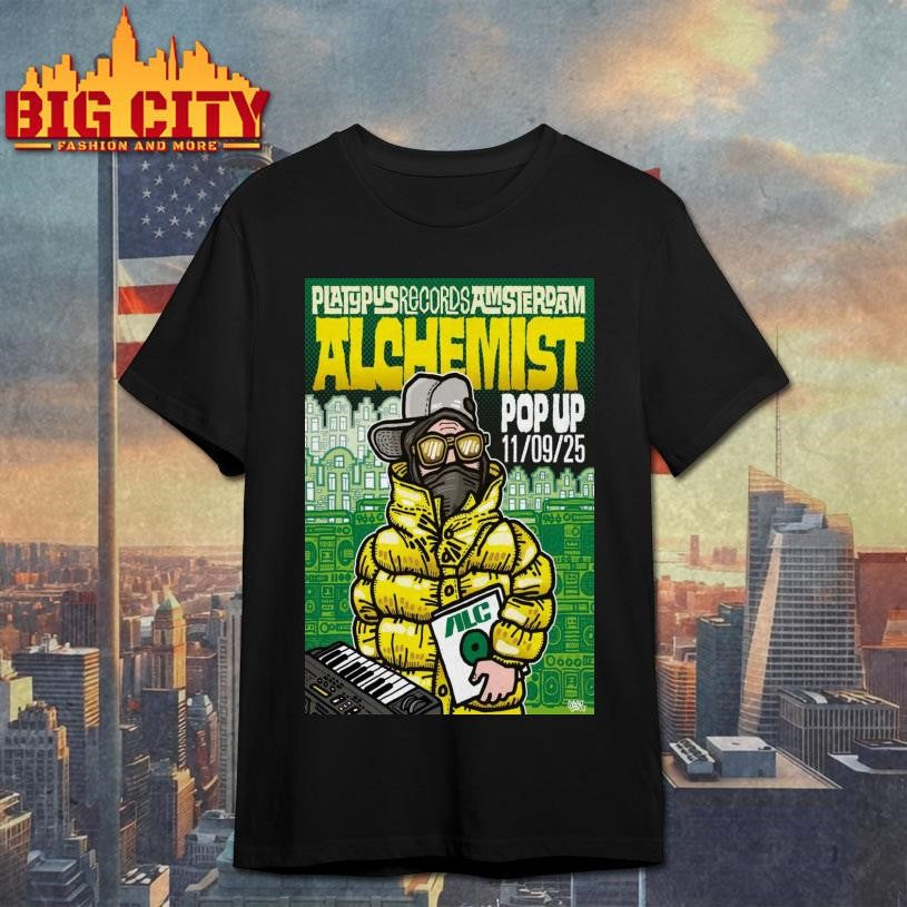 Alchemist Tour 2025 Amsterdam Amsterdam Poster shirt