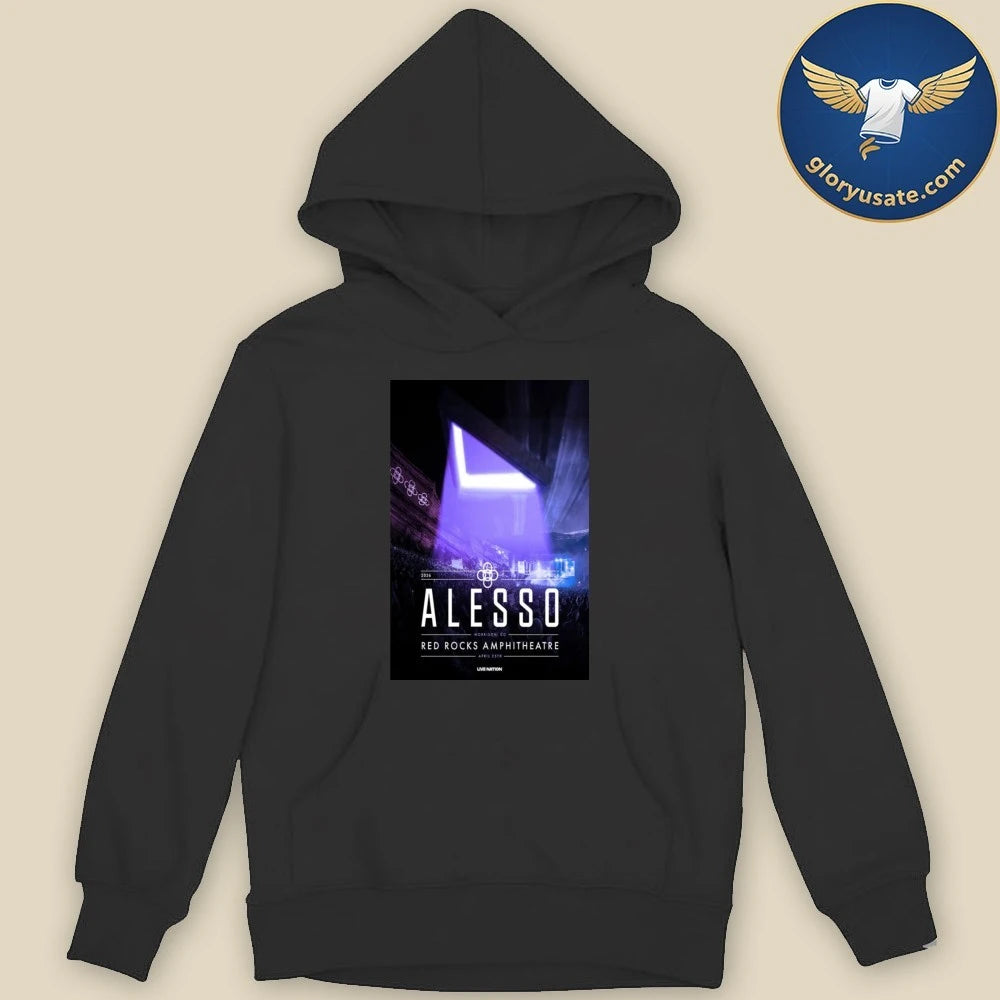 Alesso Apr 25 2026 Red Rocks Amphitheatre Morrison CO Poster Shirt