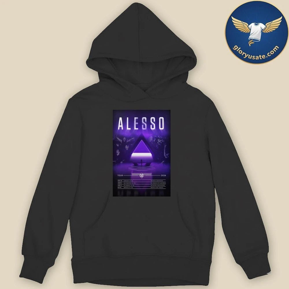 Alesso Tour 2026 Poster Shirt