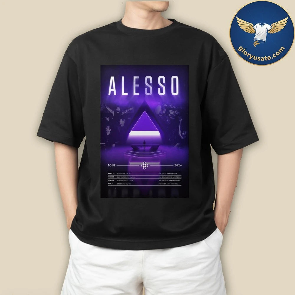 Alesso Tour 2026 Poster Shirt