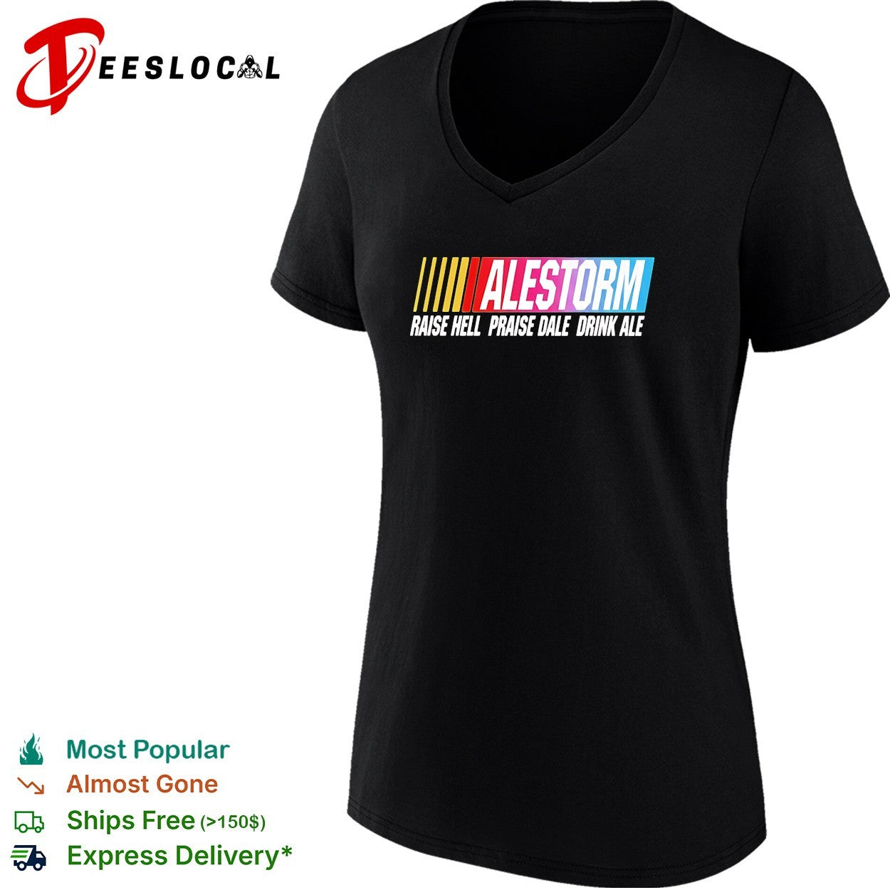 Alestorm raise hell praise Dale drink ale shirt