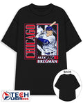 Alex Bregman #3 Chicago Cubs Baseball signature card style shirt