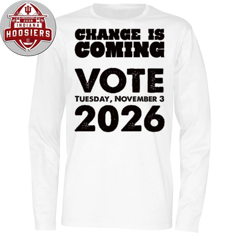 Alex Jeffery Pretti Change Is Coming Vote Tuesday November 3 2026 Hoodie T-Shirt