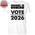 Alex Jeffery Pretti Change Is Coming Vote Tuesday November 3 2026 Hoodie T-Shirt