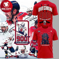 Alex Ovechkin 900 Goals Nhl All Time Goals Leader Washington Capitals 2025 Two Sided Shirt