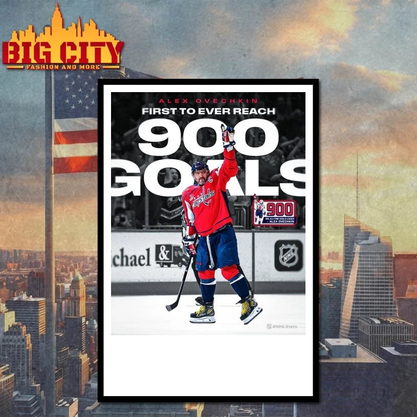 Alex Ovechkin First to ever reach 900 NHL Goals Washington Capitals poster Shirt