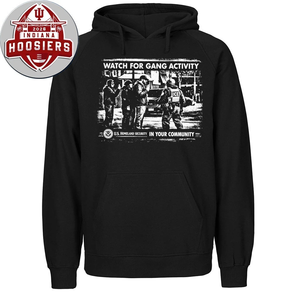 Alex Pretti Watch For Gang Activity US Homeland Security In Your Community Shirt