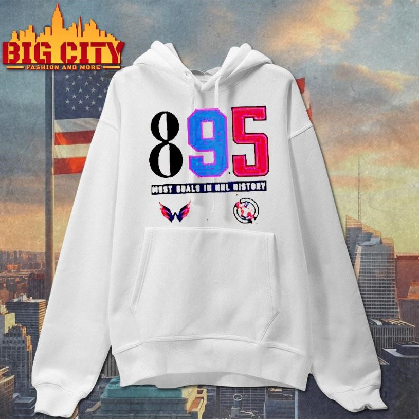 Alexander Ovechkin Washington Capitals Most Goal In Nhl History Of 895 Shirt