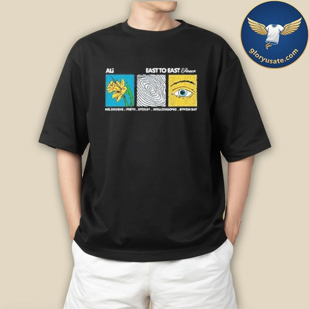Ali Australia Tour 2026 East to East Dandelion Shirt