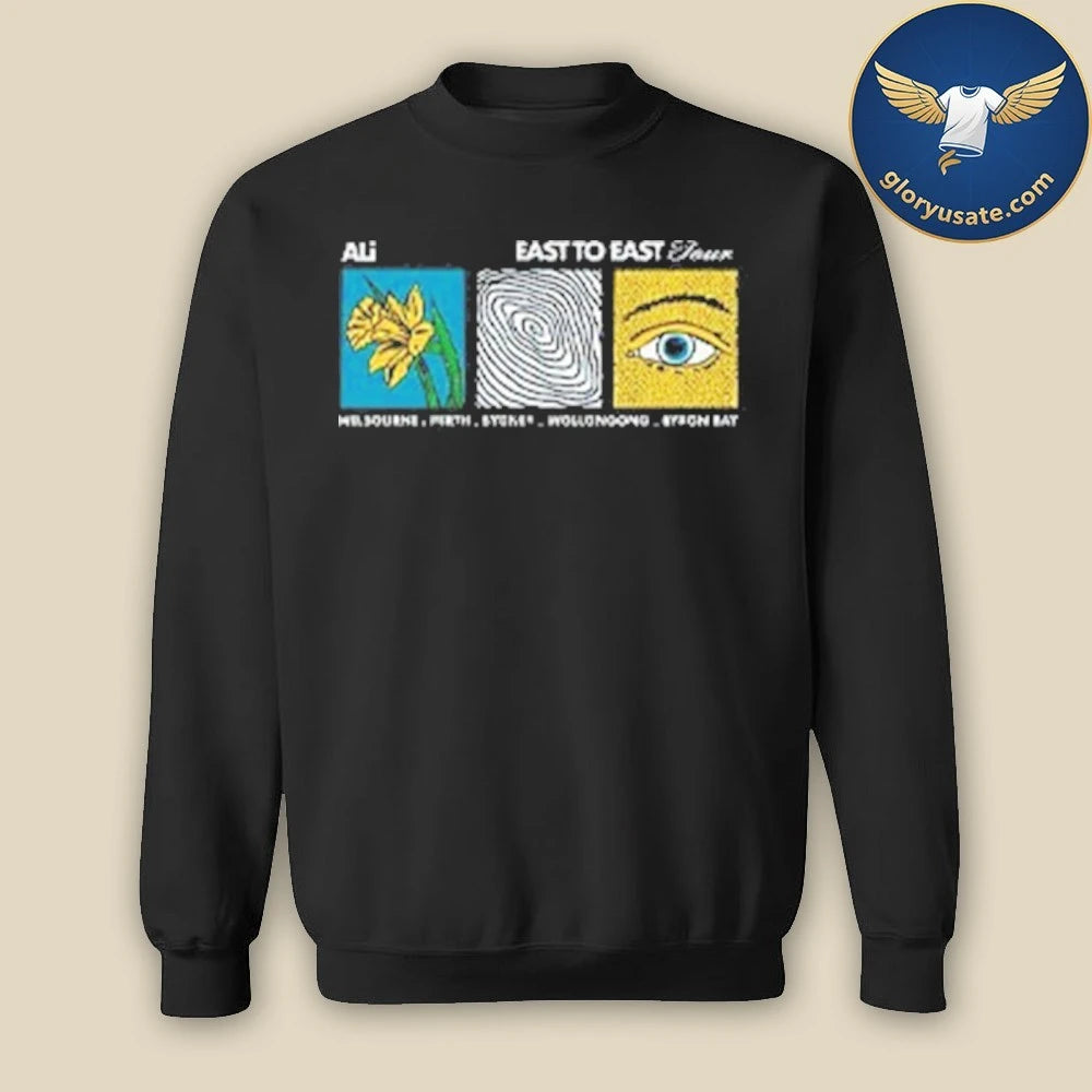 Ali Australia Tour 2026 East to East Dandelion Shirt