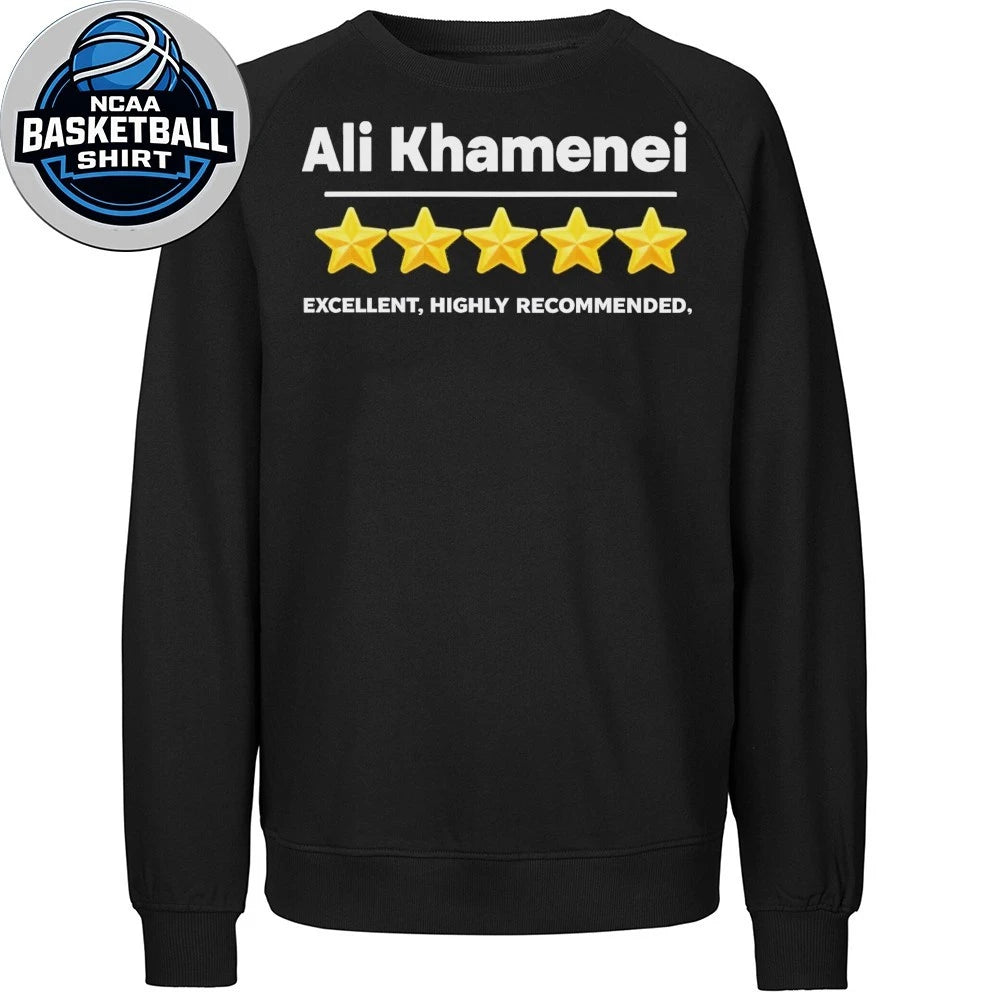 Ali Khamenei 5-Star Review Satire Excellent Highly Recommended Shirt