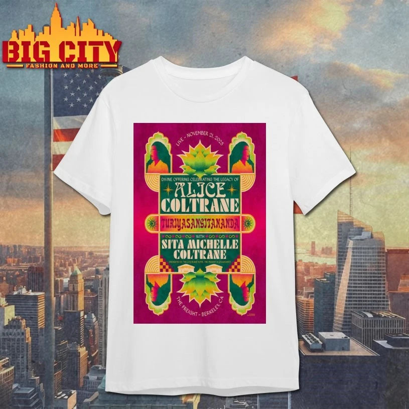 Alice Coltrane Nov 21, 2025 The Freight. Berkeley, CA Poster Shirt