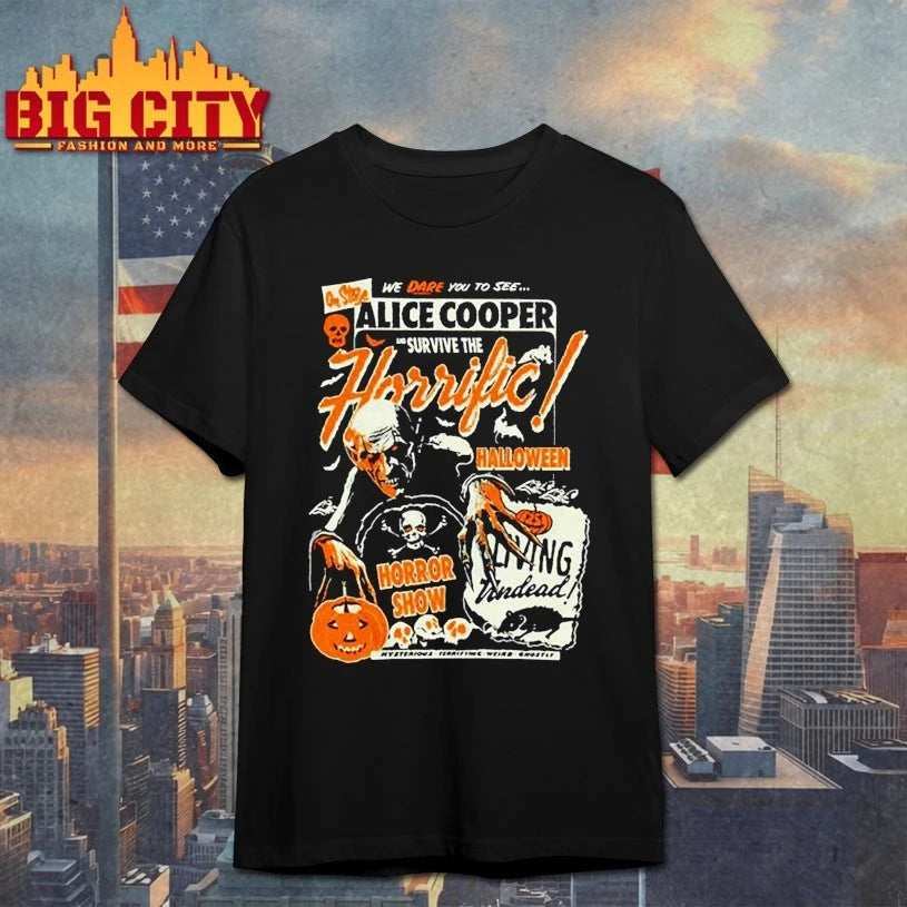 Alice Cooper Horrific Halloween Horror Show 2025 Shirt