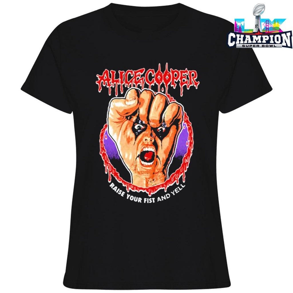Alice Cooper Raise Your Fist And Yell Shirt