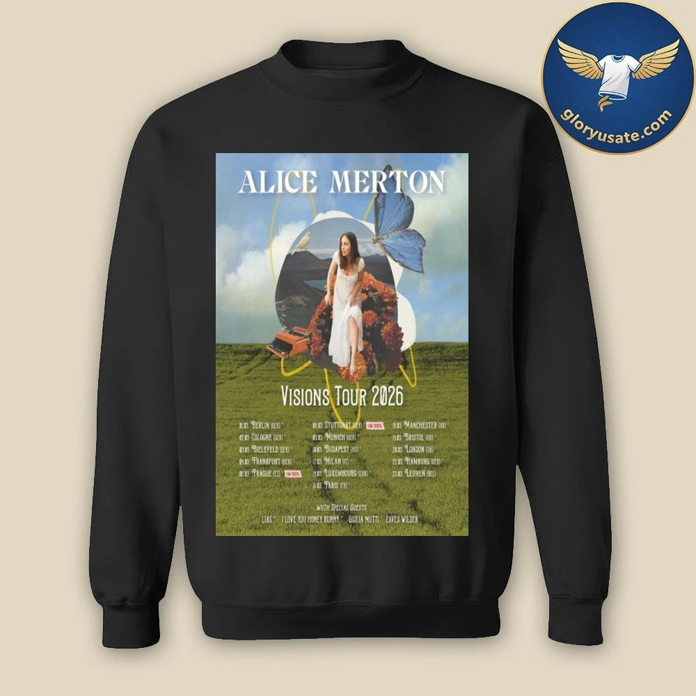Alice Merton Visions 2026 Tour Poster Shirt