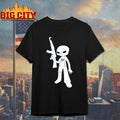 Alien homestuck caliborn silhouette shirt