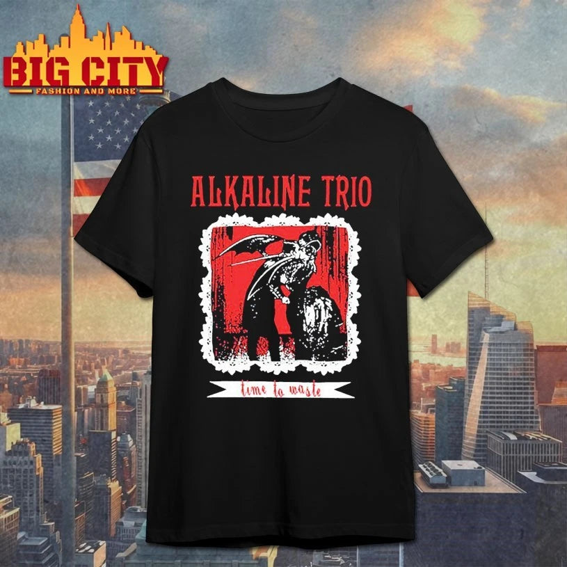 Alkaline Trio Time To Waste Halloween 2025 shirt