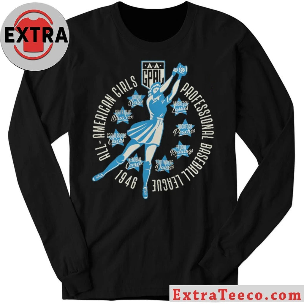 All-American Girls Professional Baseball League (AAGPBL) Diamond Collection 1946 Shirt