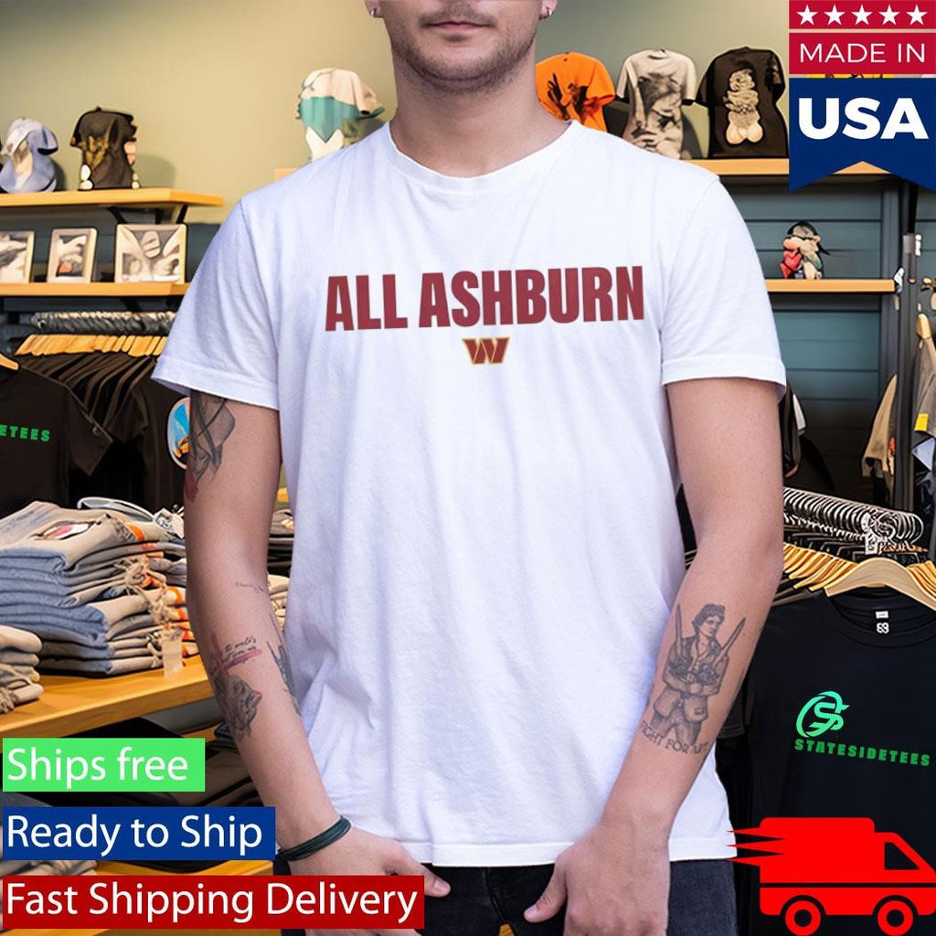 All Ashburn Washington Commanders Shirt