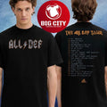 All Def Merch All Def Tour 2026 Schedule Two Sided Shirt