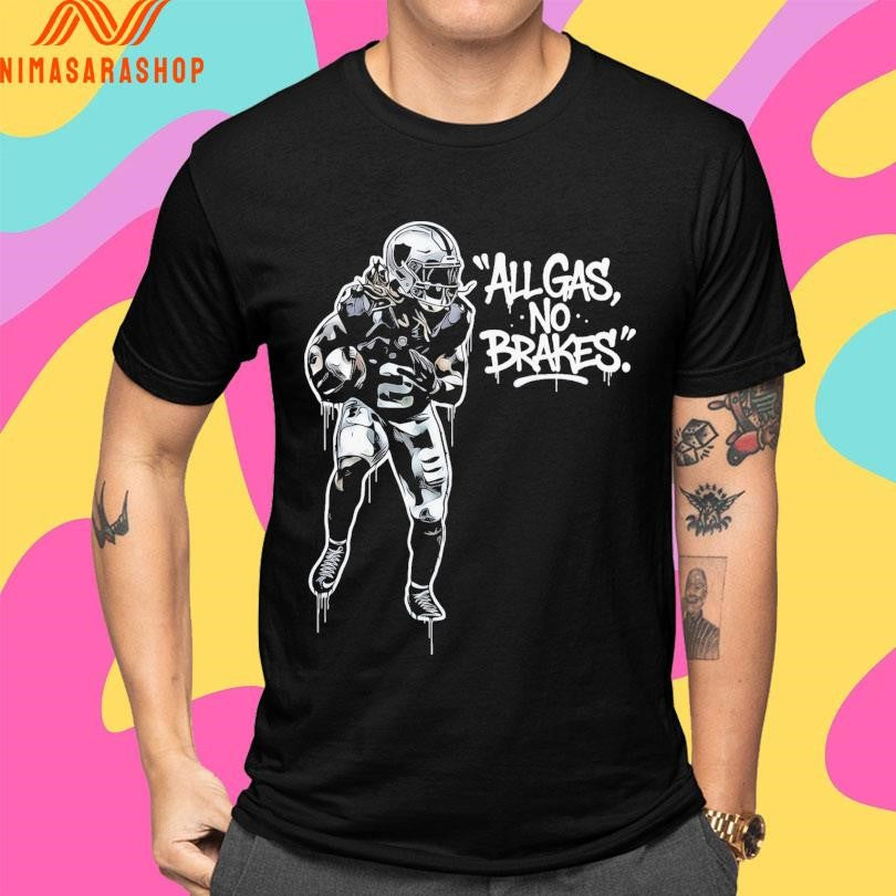 All Gas No Brakes Player Football Shirts