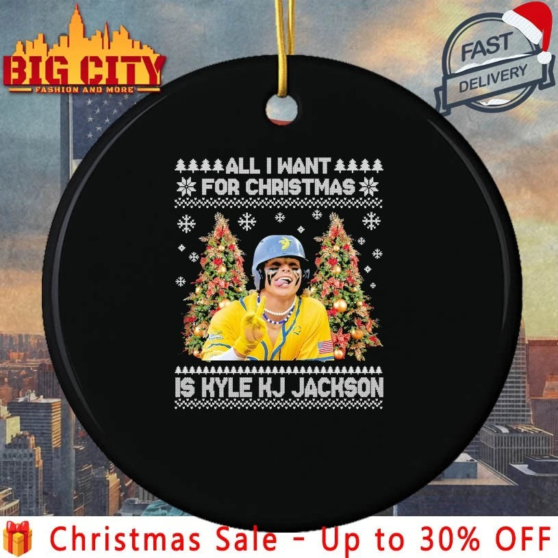 All I Want for Christmas Is Kyle KJ Jackson Ugly christmas shirt