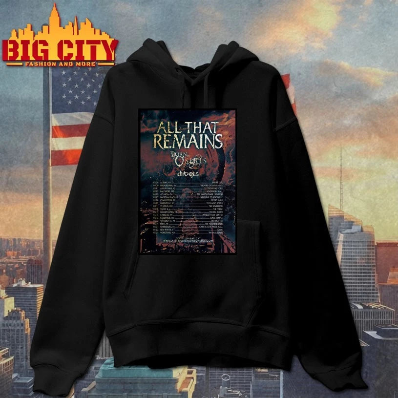 All That Remains 2026 Tour Poster shirt