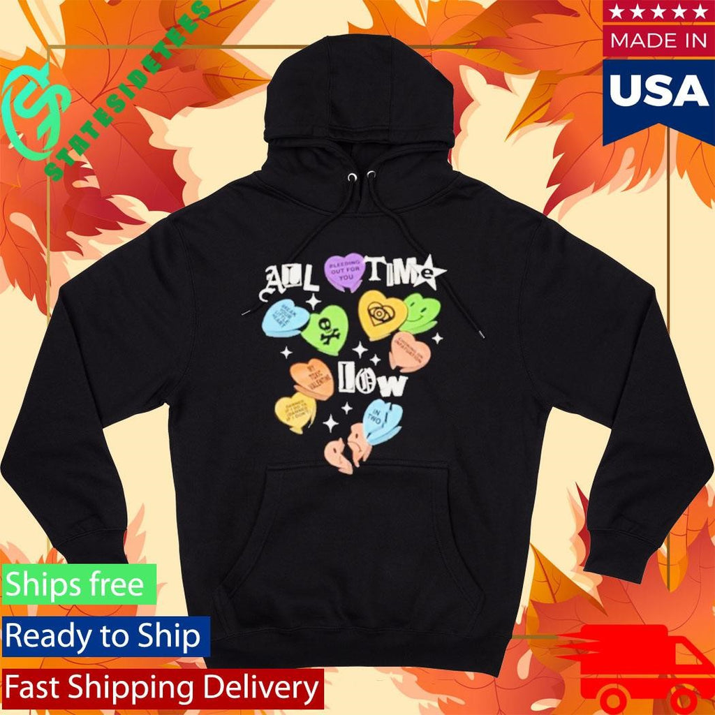 All Time Low Candy Hearts Shirt