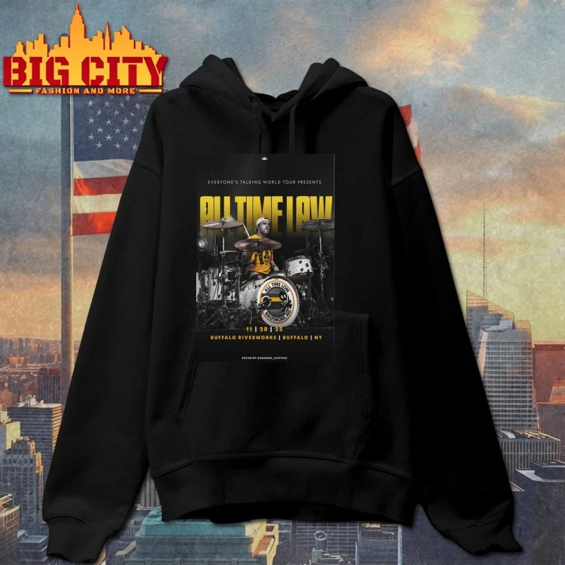All Time Low Merch Buffalo NY Nov 28 2025 Poster shirt