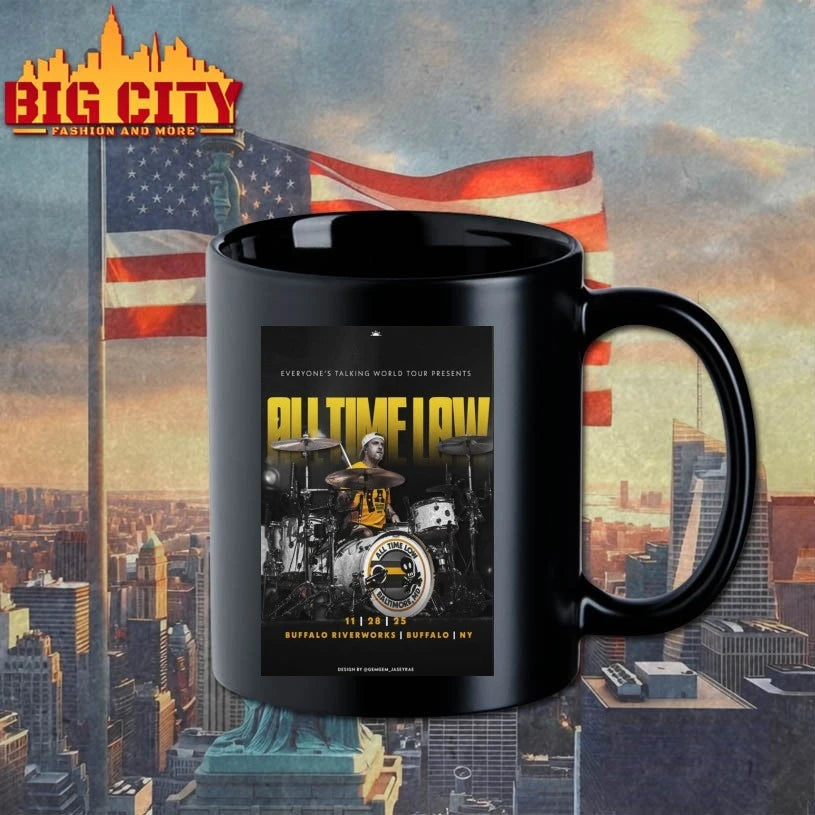All Time Low Merch Buffalo NY Nov 28 2025 Poster shirt