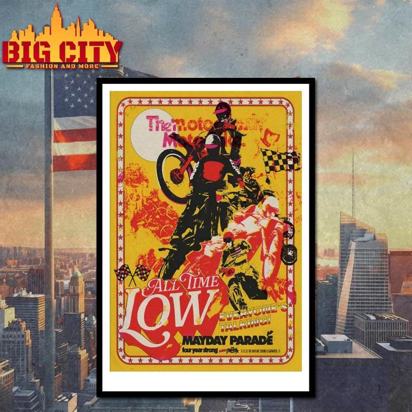 All Time Low Nov 15 2025 The BayCare Sound Clearwater, FL Poster Shirt