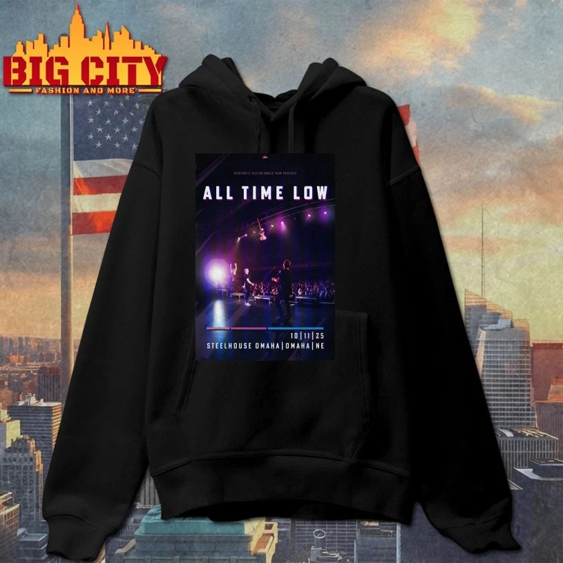 All Time Low Oct 11 2025 Steelhouse Omaha NE Poster Shirt