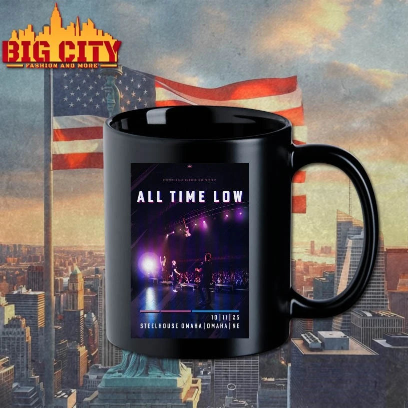 All Time Low Oct 11 2025 Steelhouse Omaha NE Poster Shirt